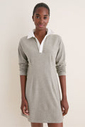 Gray Knit Ilona Rugby Dress