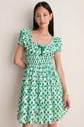 Green Aura Lowen Dress
