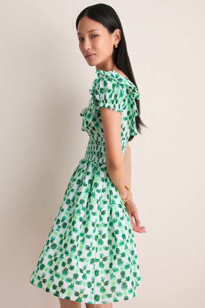 Green Aura Lowen Dress