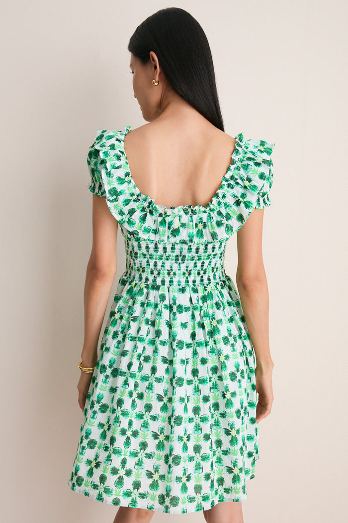 Green Aura Lowen Dress