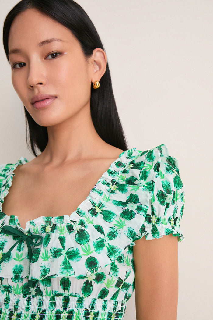 Green Aura Lowen Dress