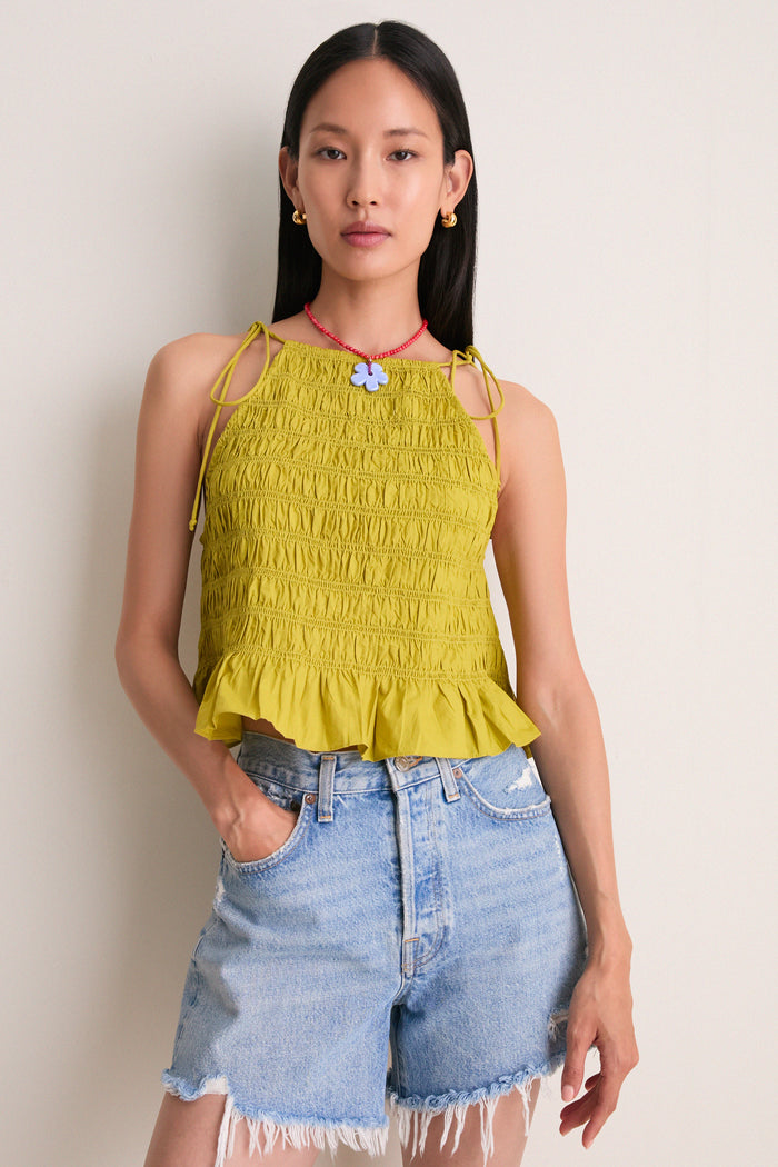 Green Envy Leota Top