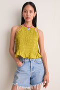 Green Envy Leota Top