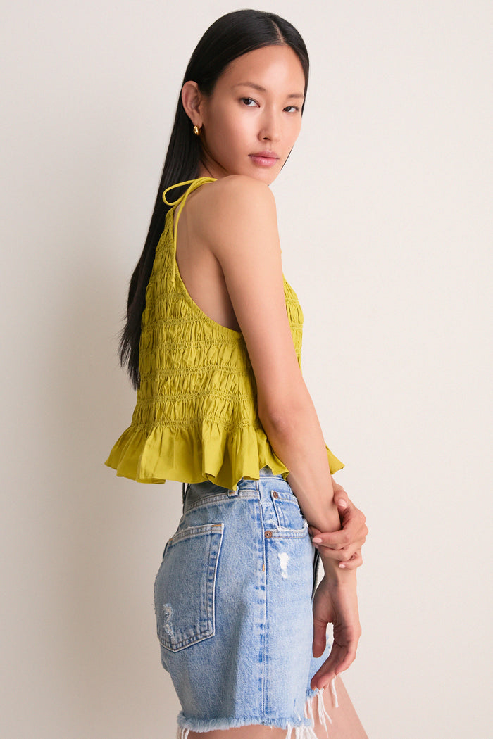 Green Envy Leota Top
