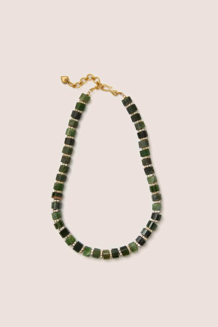 Green Glimmer Necklace