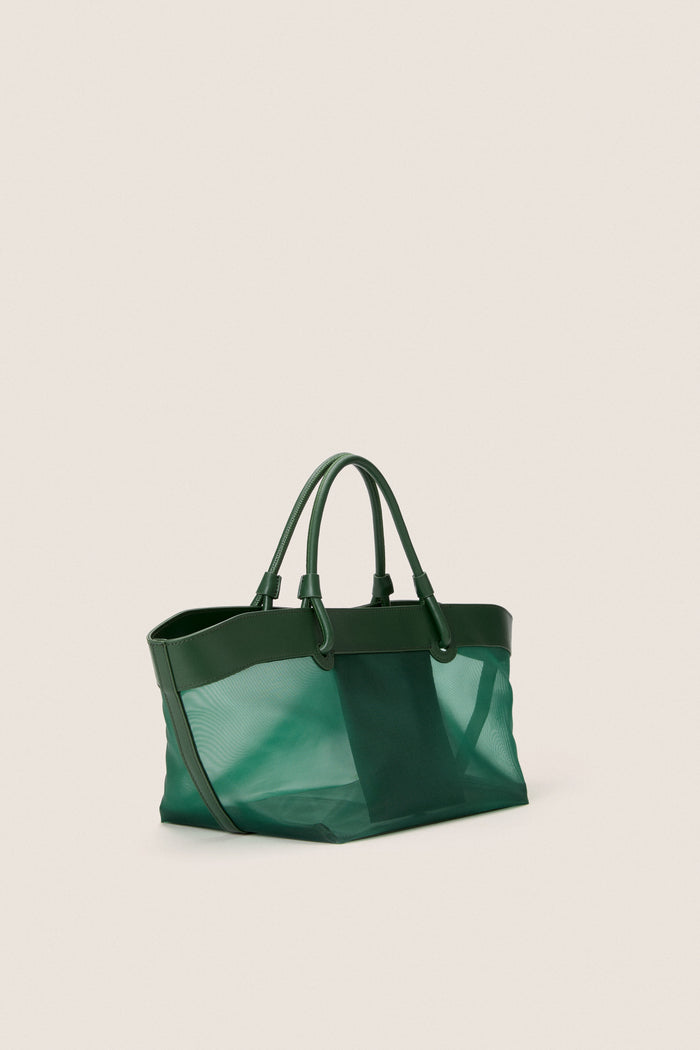 Green Mesh Brett Tote