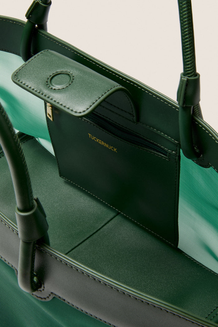 Green Mesh Brett Tote