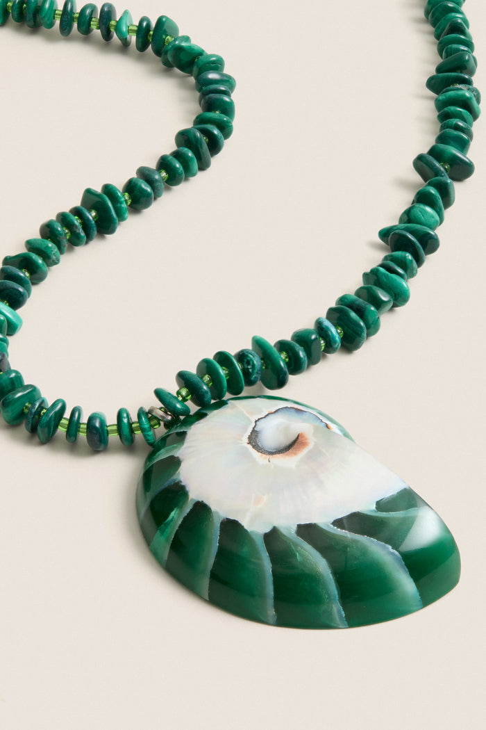 Green Tortugas Necklace
