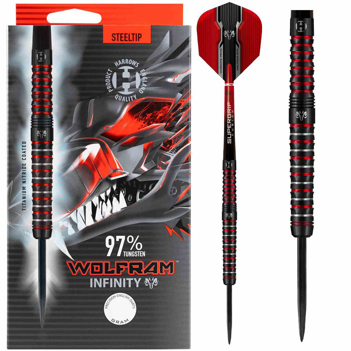 Harrows Wolfram Infinity 97% Tungsten 24g Darts