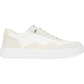 HEYDUDE Mens Hudson Classic Trainers Light Beige/White