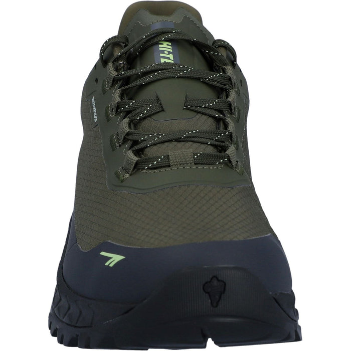 Hi-Tec Mens ALTITUDE LITE WP Shoe Olive Night/Charcoal Grey/Lime
