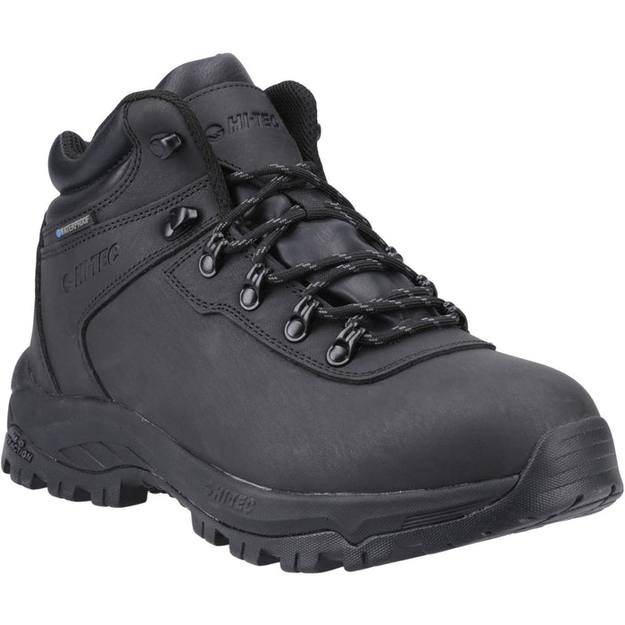 Hi-Tec Mens Eurotrek Lite Waterproof Walking Boots Black