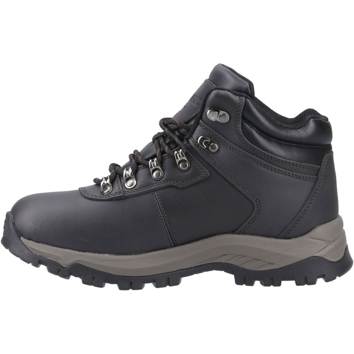 Hi-Tec Mens Eurotrek Lite Waterproof Walking Boots Dark Chocolate