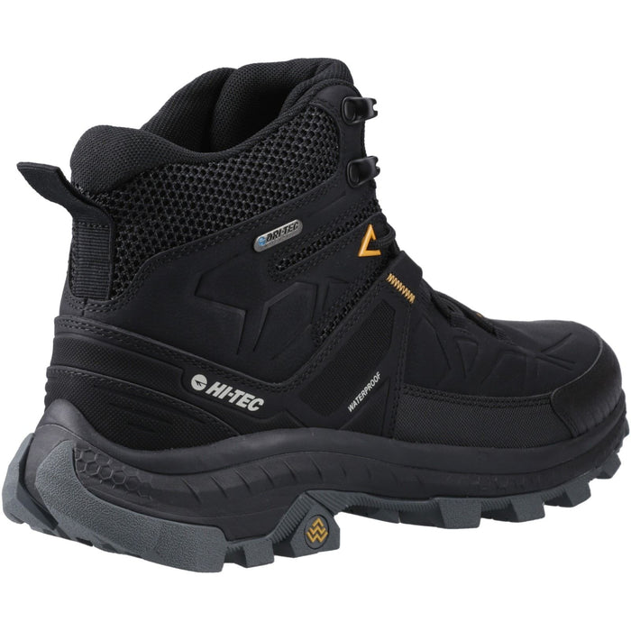 Hi-Tec Mens Rainier Hiking Boots Black