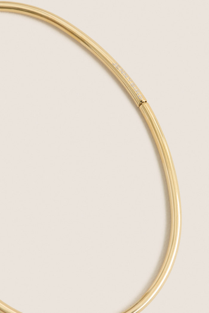 High Polish Gold Dane Anklet