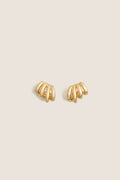 High Polish Gold Monroe Earrings