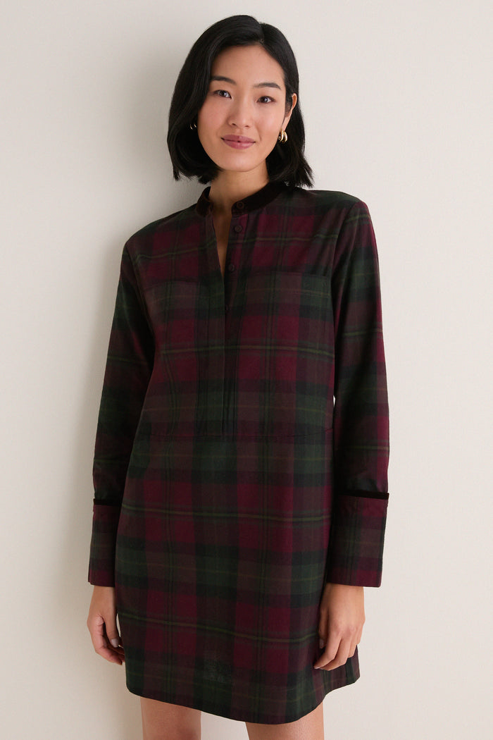 Highland Plaid Rohan Shirt Dress