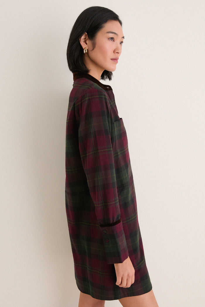 Highland Plaid Rohan Shirt Dress
