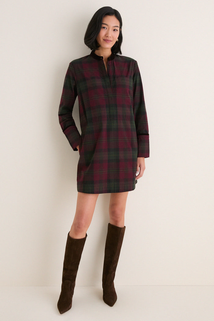 Highland Plaid Rohan Shirt Dress