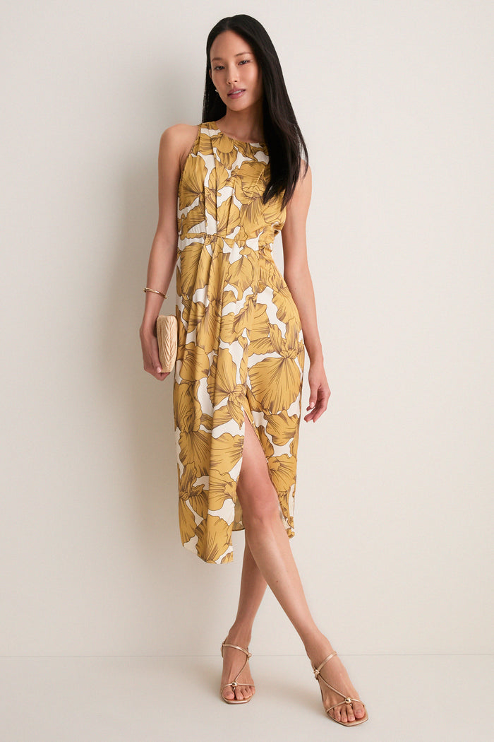 Honey Gold Caroline Sleeveless Midi Dress