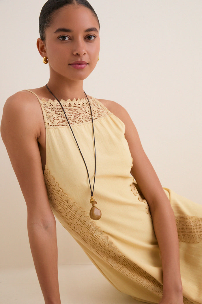 Honey Pendant Necklace