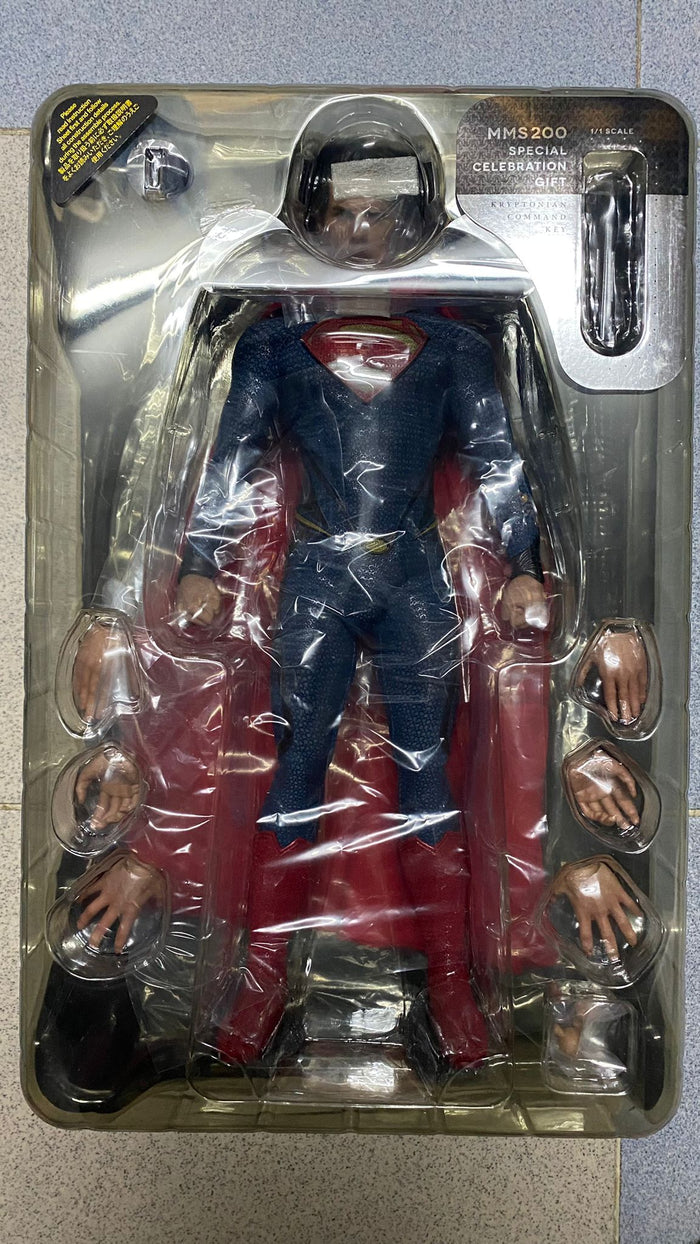Hottoys Hot Toys 1/6 Scale MMS200 MMS 200 Man Of Steel - Superman Henry Cavill Action Figure USED