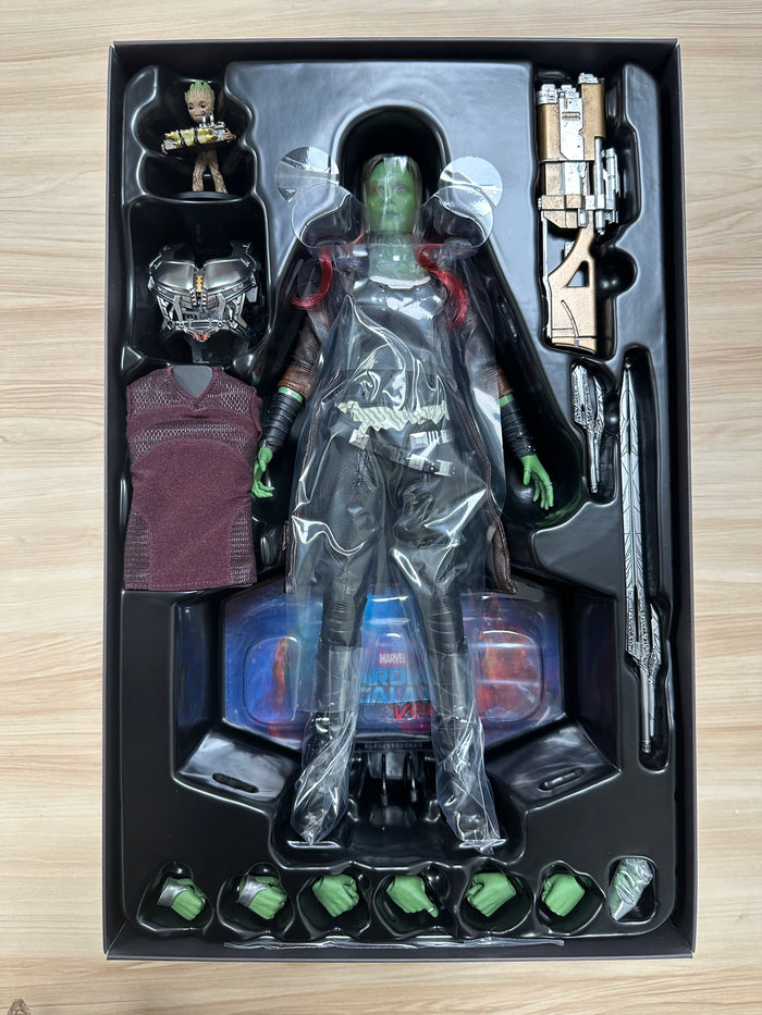 Hottoys Hot Toys 1/6 Scale MMS483 MMS 483 Guardians of the Galaxy Vol. 2 - Gamora Action Figure OPEN