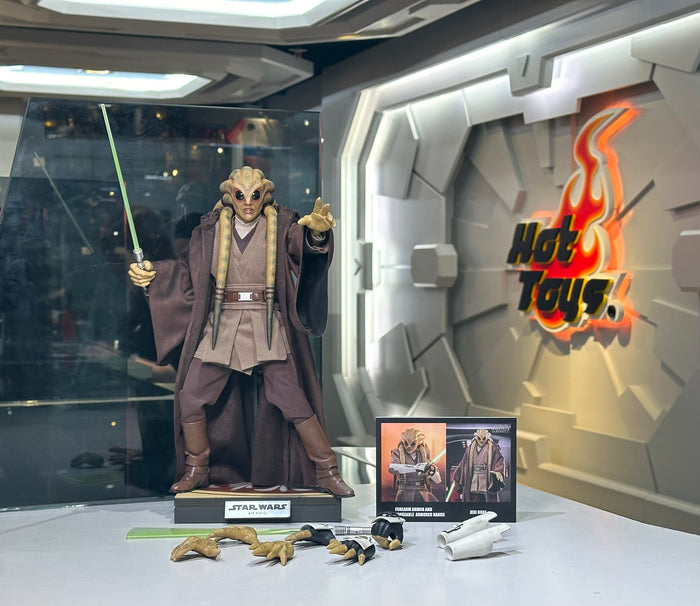Hottoys Hot Toys 1/6 Scale MMS751 MMS 751 Star Wars Episode III Revenge of the Sith - Kit Fisto Action Figure NEW