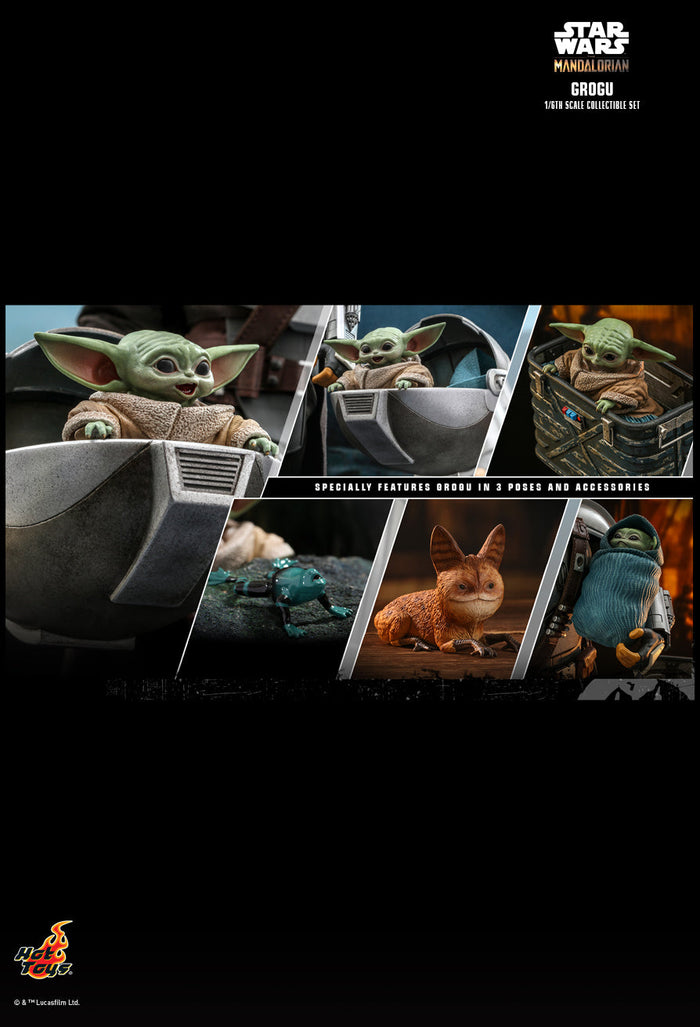 Hottoys Hot Toys 1/6 Scale TMS043 TMS 043 Star Wars The Mandalorian - Grogu Action Figure NEW