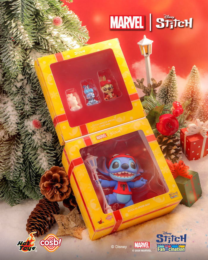 Hottoys Hot Toys CBX329 Cosbaby Cosbi Stitch Holiday Edition Christmas 2025