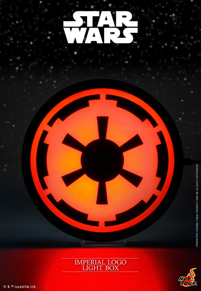 Hottoys Hot Toys PLIG023N Lightbox Light Box - Star Wars Imperial Symbol NEW