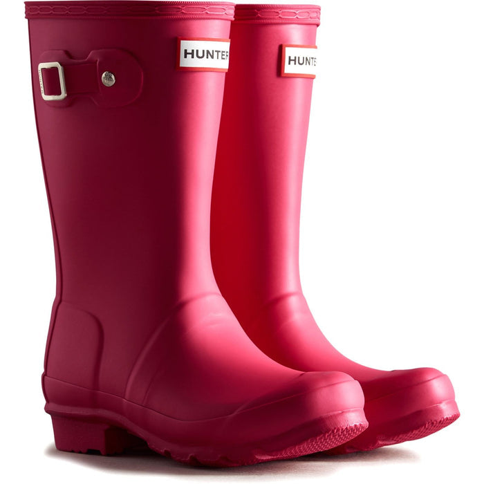 Hunter Kids Junior Originals Boot Bright Pink