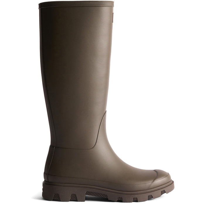 Hunter Mens Downpour Tall Boot Chocolate Brown