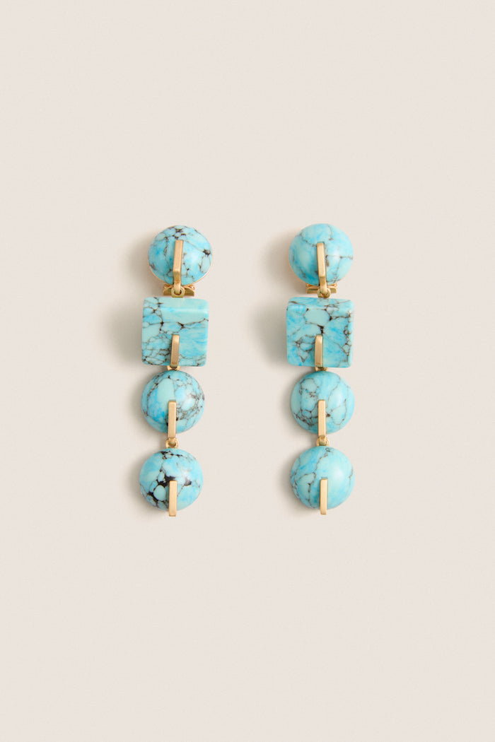 Ibiza Turquoise Laguna Earrings