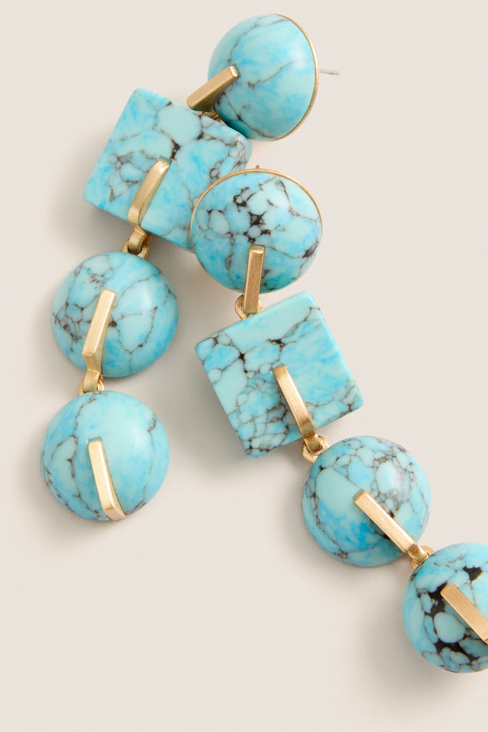 Ibiza Turquoise Laguna Earrings