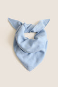 Ice Blue Cashmere Triangle Scarf