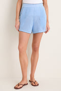 Icing Blue Crochet Bartlett Shorts