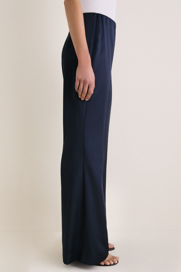 Ink Satin Deja Pants