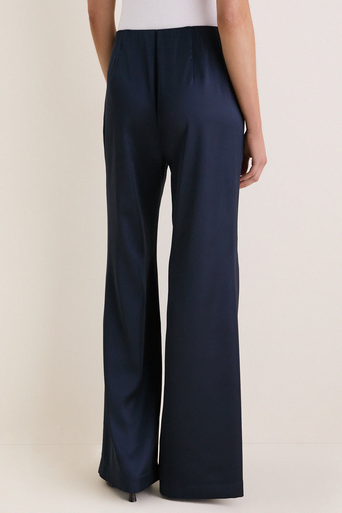 Ink Satin Deja Pants