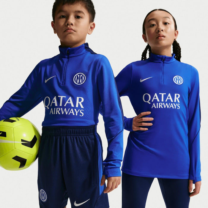 Nike Inter 26 Kids Strike Drill Top Blue