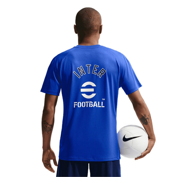 Nike Inter Milan Strike Mens Soccer Dri-FIT Short-Sleeve Top