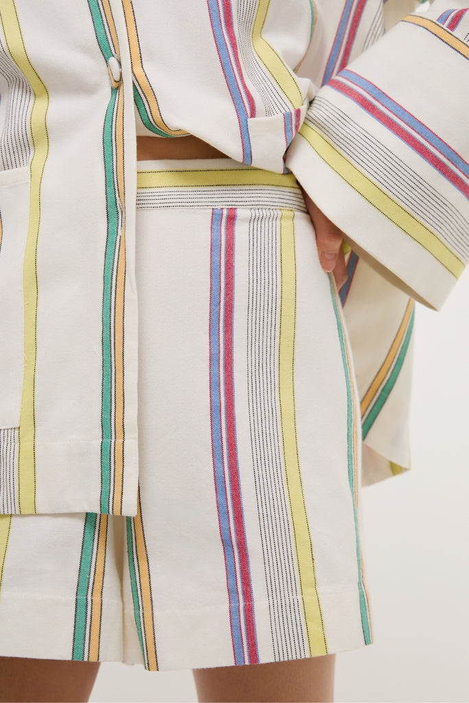 Isla Stripe Archer Short