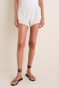 Ivory Black Polka Dot Tommy Short