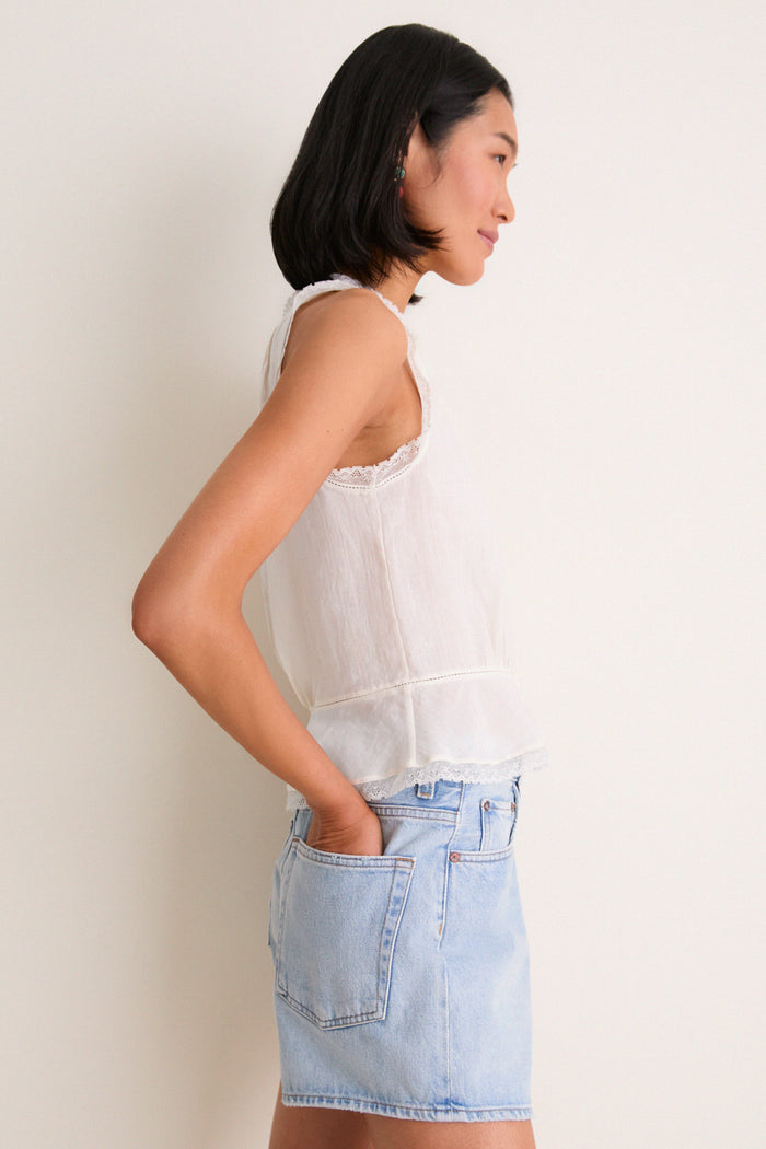 Ivory Collette Top