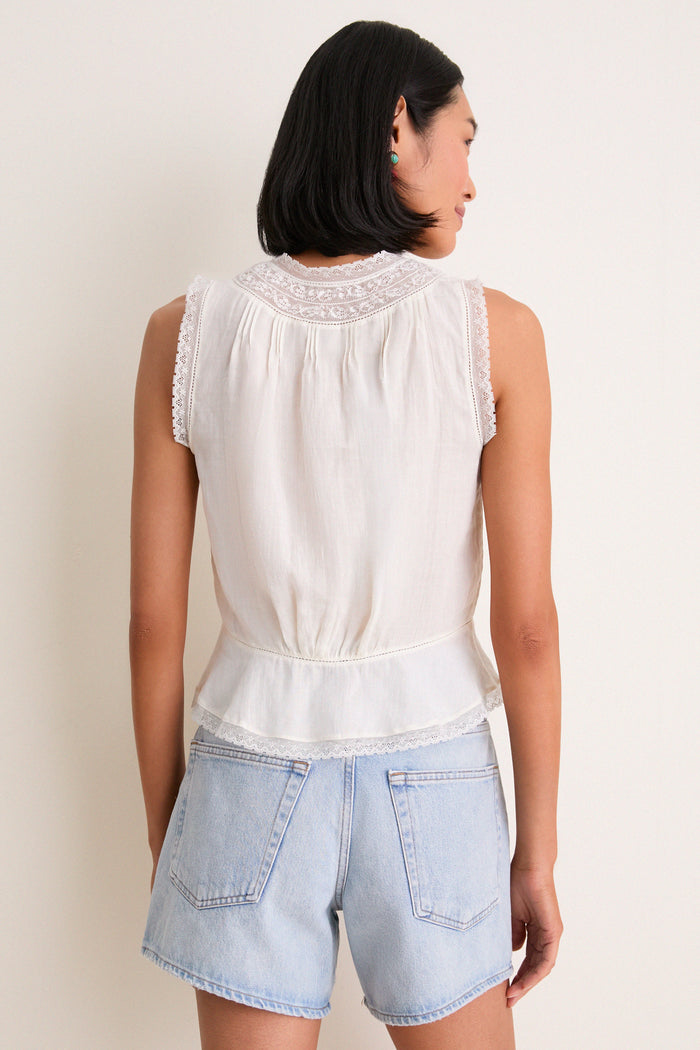 Ivory Collette Top