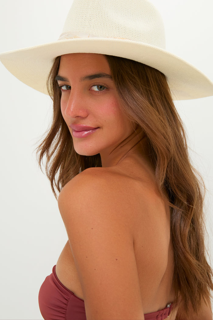 Ivory Corsica Hat