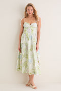 Ivory Olive Blair Midi Dress