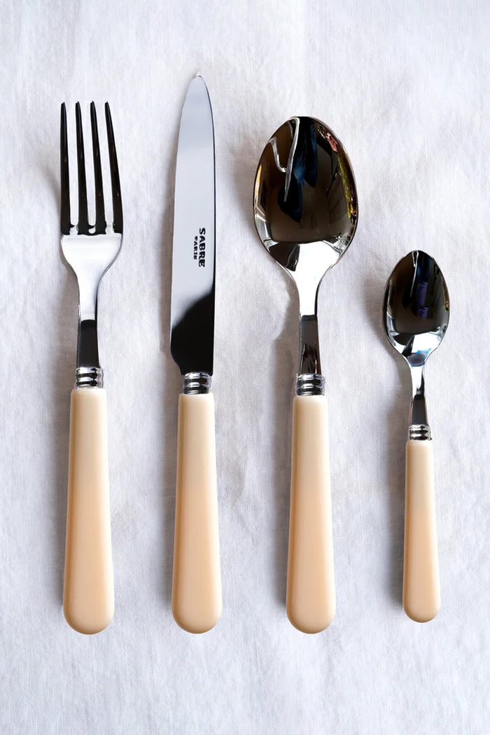 Ivory Pop Unis 5 Piece Place Setting