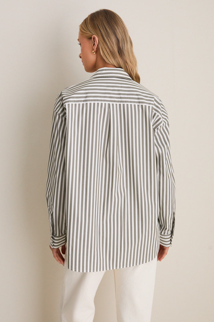 Jardin Stripe Wexler Button Down