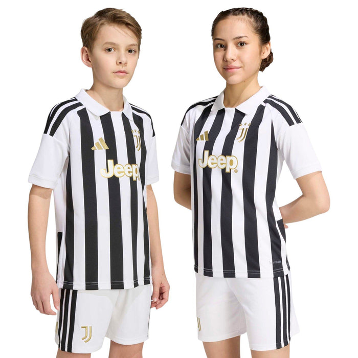 adidas Juventus 26 Kids Home Jersey Wht